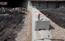 Southeast Retaining Wall