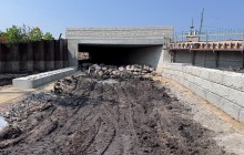 Looking North at culvert 2