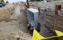 Pedestrian Underpass Tunnel Installation